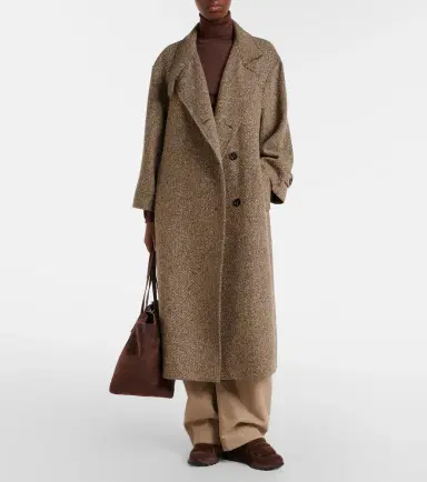 Brunello Cucinelli Monili shearling-trimmed suede sneakers | Thumbnail 4
