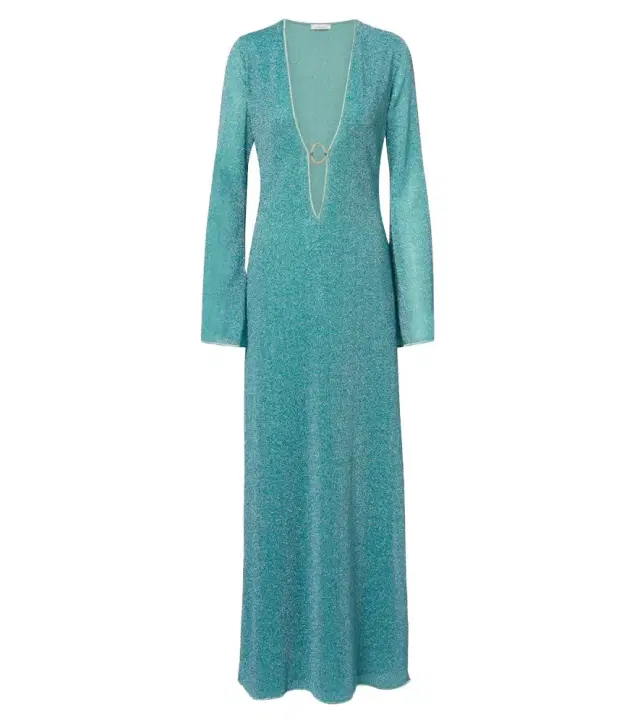 Oseree Oséree Lumière maxi dress