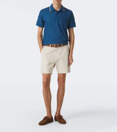 Burberry Check cotton piqué polo shirt | Thumbnail 4 Burberry Check cotton piqué polo shirt | Thumbnail 4