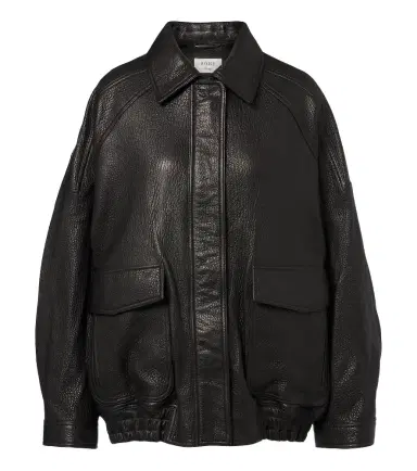 RÓHE Róhe Leather blouson jacket | Thumbnail 1 RÓHE Róhe Leather blouson jacket | Thumbnail 1