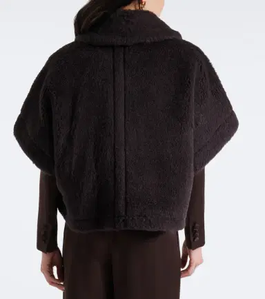Max Mara Wool and silk teddy jacket | Thumbnail 4