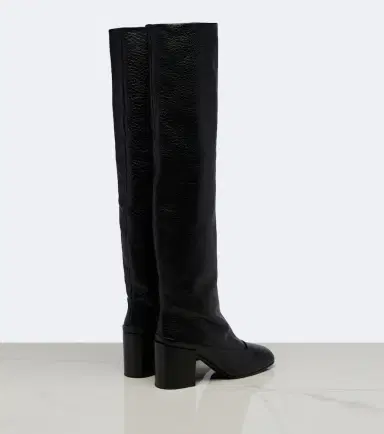 Dries Van Noten Leather knee-high boots | Thumbnail 2