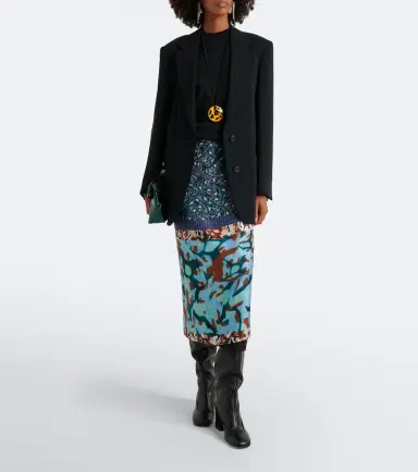 Dries Van Noten Leather knee-high boots | Thumbnail 6
