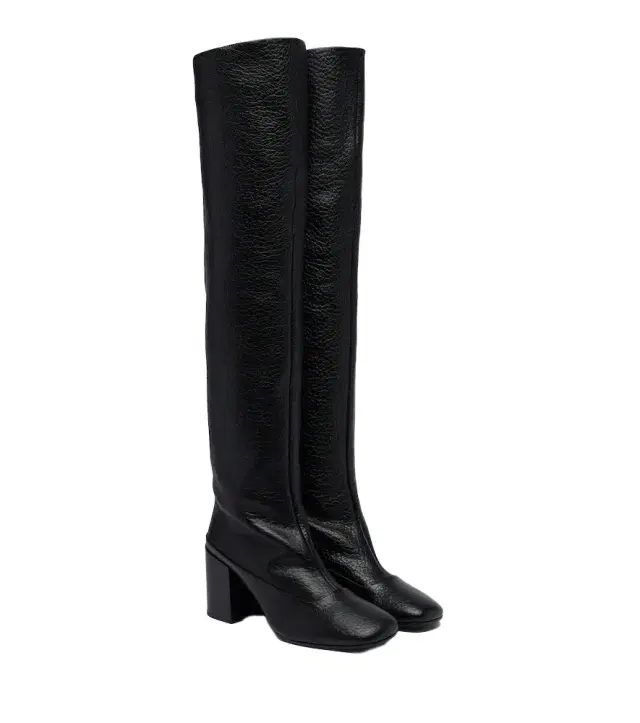 Dries Van Noten Leather knee-high boots