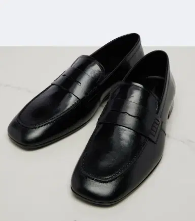 Dries Van Noten Leather penny loafers | Thumbnail 3 Dries Van Noten Leather penny loafers | Thumbnail 3