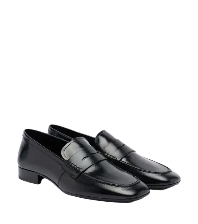 Dries Van Noten Leather penny loafers
