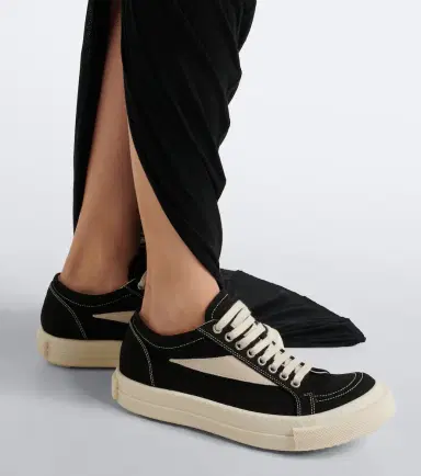 Rick Owens DRKSHDW Vintage denim low-top sneakers | Thumbnail 6