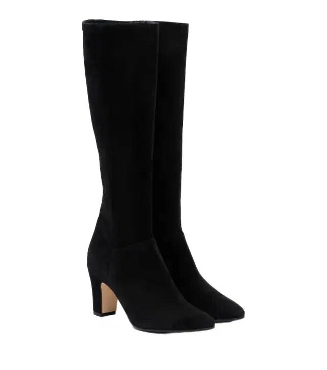 Manolo Blahnik Pitana suede knee-high boots