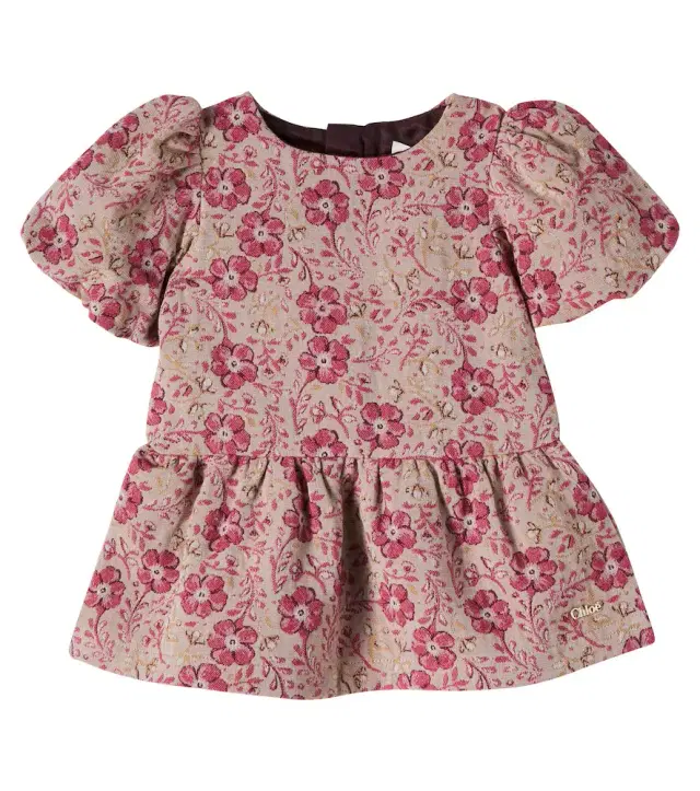 Chloe Kids Chloé Kids Baby floral dress