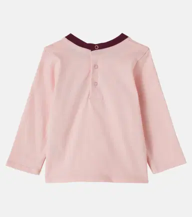 CHLOÉ KIDS Chloé Kids Baby logo cotton jersey T-shirt | Thumbnail 2