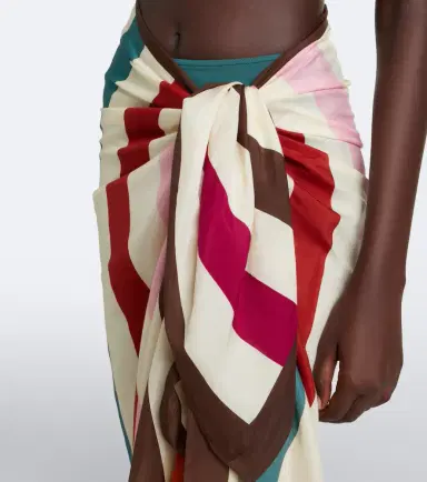 Eres Modernity cotton and silk beach cover-up | Thumbnail 2 Eres Modernity cotton and silk beach cover-up | Thumbnail 2