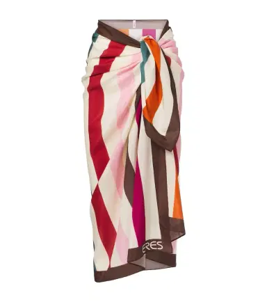 Eres Modernity cotton and silk beach cover-up | Thumbnail 1 Eres Modernity cotton and silk beach cover-up | Thumbnail 1