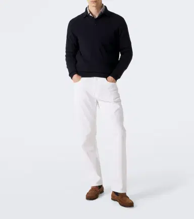 Allude Cashmere polo sweater | Thumbnail 2