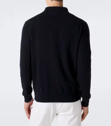 Allude Cashmere polo sweater | Thumbnail 4