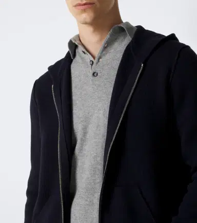 Allude Hooded wool and cashmere jacket | Thumbnail 3 Allude Hooded wool and cashmere jacket | Thumbnail 3