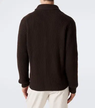 Allude Ribbed-knit wool and cashmere cardigan | Thumbnail 4 Allude Ribbed-knit wool and cashmere cardigan | Thumbnail 4