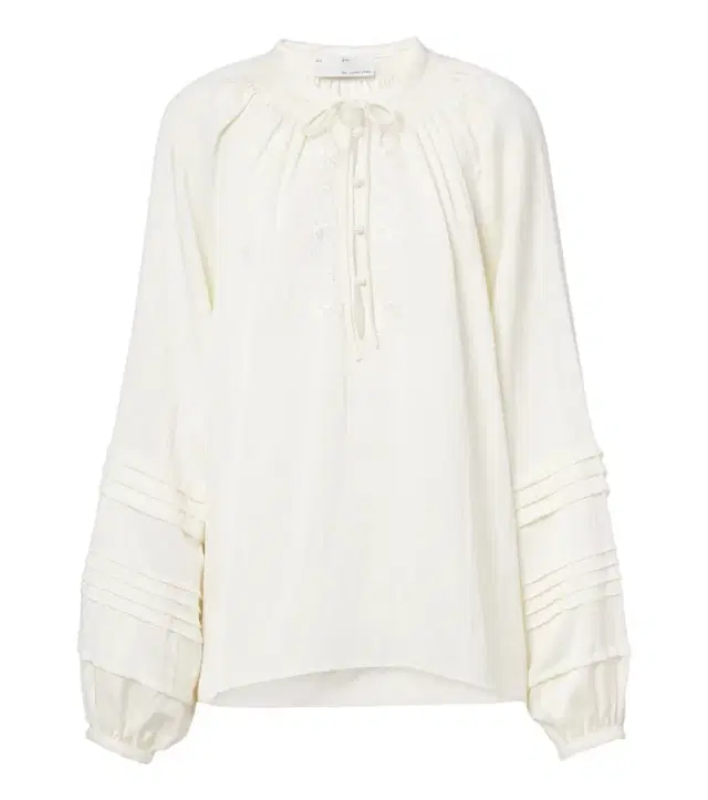 Xu Zhi Oversized embroidered blouse