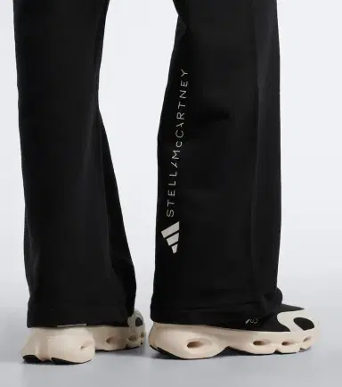 adidas by Stella McCartney Logo cotton wide-leg sweatpants | Thumbnail 4 adidas by Stella McCartney Logo cotton wide-leg sweatpants | Thumbnail 4