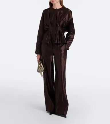 Joseph Jnane linen and silk wide-leg pants | Thumbnail 2