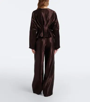 Joseph Jnane linen and silk wide-leg pants | Thumbnail 6