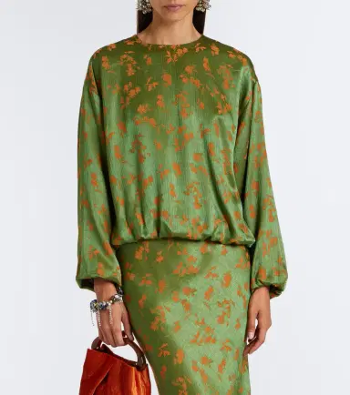 Dries Van Noten Floral blouse | Thumbnail 2