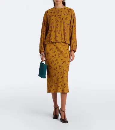 Dries Van Noten Floral blouse | Thumbnail 2 Dries Van Noten Floral blouse | Thumbnail 2