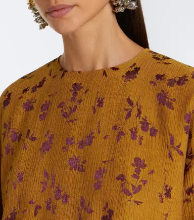 Dries Van Noten Floral blouse | Thumbnail 4 Dries Van Noten Floral blouse | Thumbnail 4