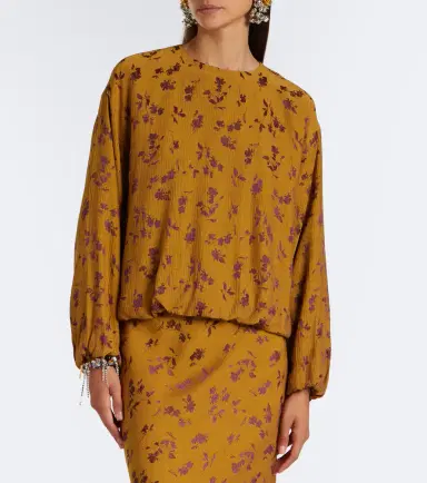 Dries Van Noten Floral blouse | Thumbnail 5 Dries Van Noten Floral blouse | Thumbnail 5