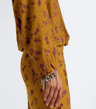 Dries Van Noten Floral blouse | Thumbnail 6 Dries Van Noten Floral blouse | Thumbnail 6