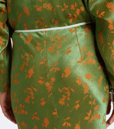 Dries Van Noten Floral midi skirt | Thumbnail 2