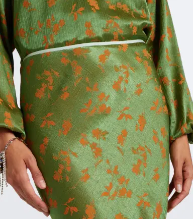 Dries Van Noten Floral midi skirt | Thumbnail 5