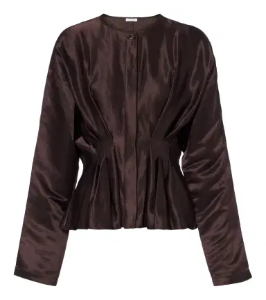 Joseph Erin pleated linen and silk blouse | Thumbnail 1