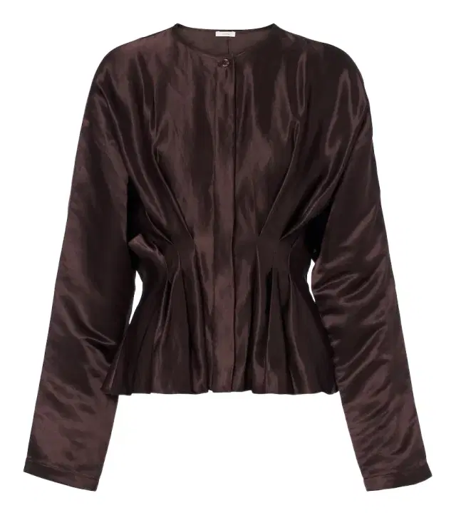 Joseph Erin pleated linen and silk blouse