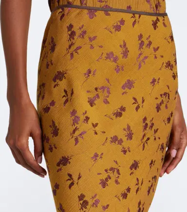 Dries Van Noten Floral midi skirt | Thumbnail 2