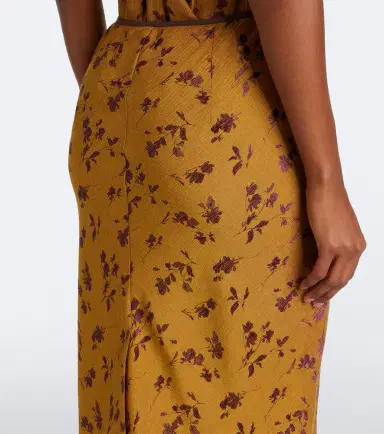 Dries Van Noten Floral midi skirt | Thumbnail 5