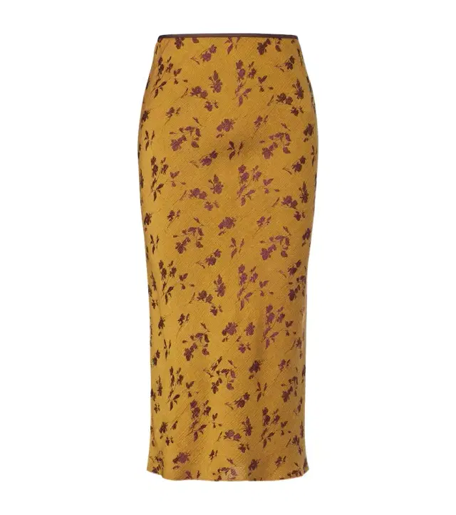 Dries Van Noten Floral midi skirt