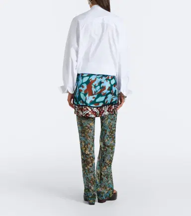 Dries Van Noten Semi-sheer floral wide-leg pants | Thumbnail 5 Dries Van Noten Semi-sheer floral wide-leg pants | Thumbnail 5