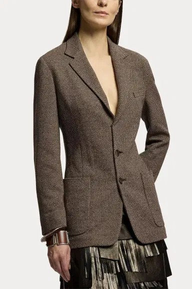 Ralph Lauren Hailey Tweed Blazer | Thumbnail 3 Ralph Lauren Hailey Tweed Blazer | Thumbnail 3