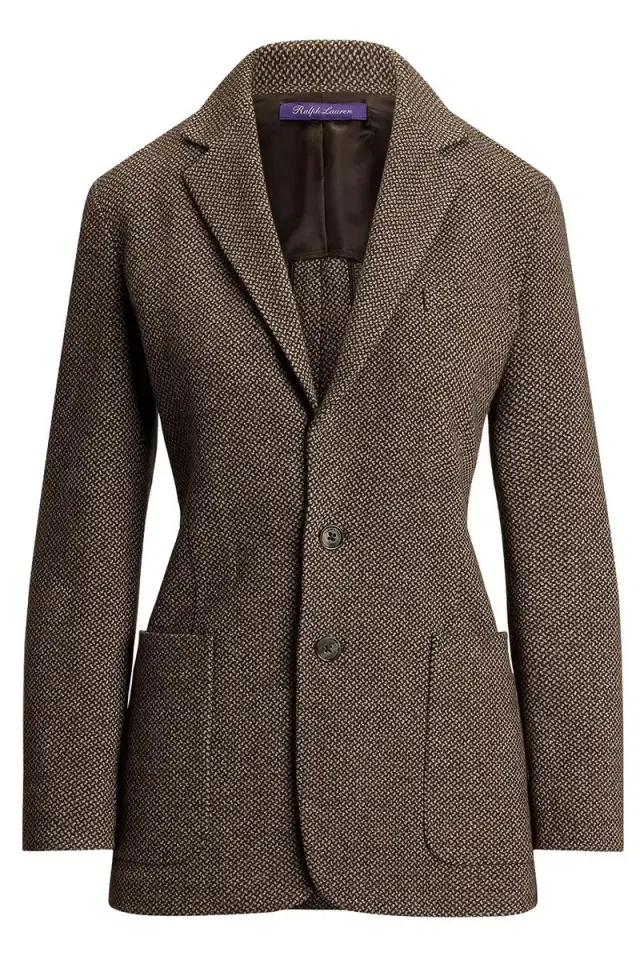 Ralph Lauren Hailey Tweed Blazer