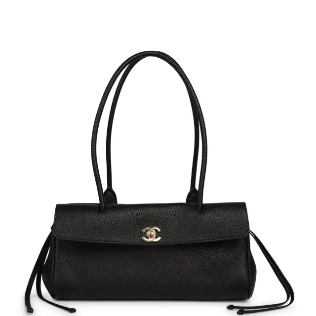 Chanel Chanel Small "Urban Essential" East West Shopping Tote Black Caviar Gold Hardware