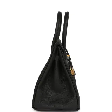 HERMÈS Hermes Birkin 30 Black Togo Gold Hardware | Thumbnail 3