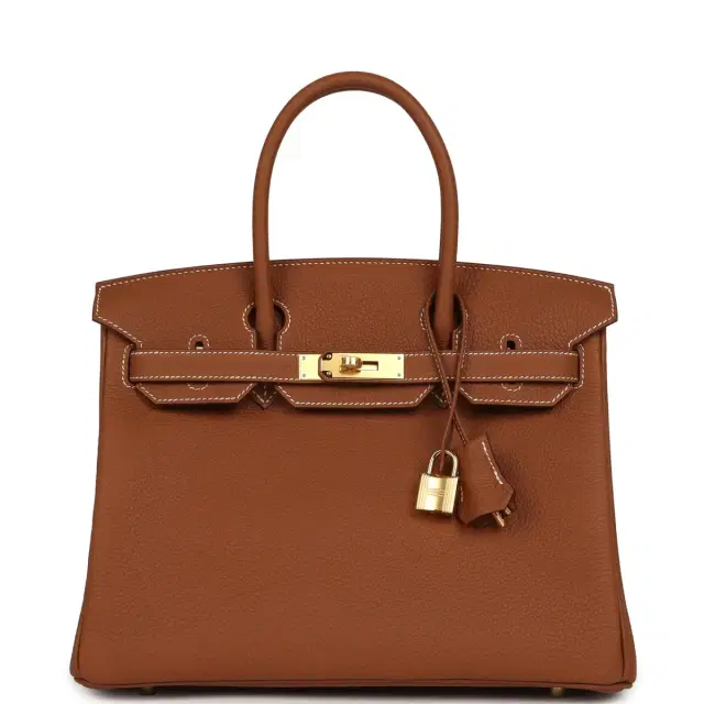 HERMÈS Hermes Birkin 30 Gold Togo Gold Hardware