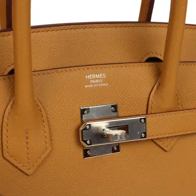 HERMÈS Hermes Birkin Sellier 30 Sesame Epsom Palladium Hardware | Thumbnail 7 HERMÈS Hermes Birkin Sellier 30 Sesame Epsom Palladium Hardware | Thumbnail 7