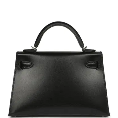 HERMÈS Hermes Kelly Sellier 20 Black Box Palladium Hardware | Thumbnail 4 HERMÈS Hermes Kelly Sellier 20 Black Box Palladium Hardware | Thumbnail 4
