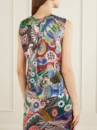 Heirlome Printed Silk-organza Top | Thumbnail 4