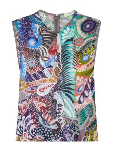 Heirlome Printed Silk-organza Top | Thumbnail 1