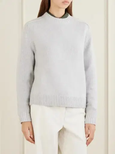 TWP New Jill Ribbed-detail Cashmere-knitted Sweater | Thumbnail 3 TWP New Jill Ribbed-detail Cashmere-knitted Sweater | Thumbnail 3