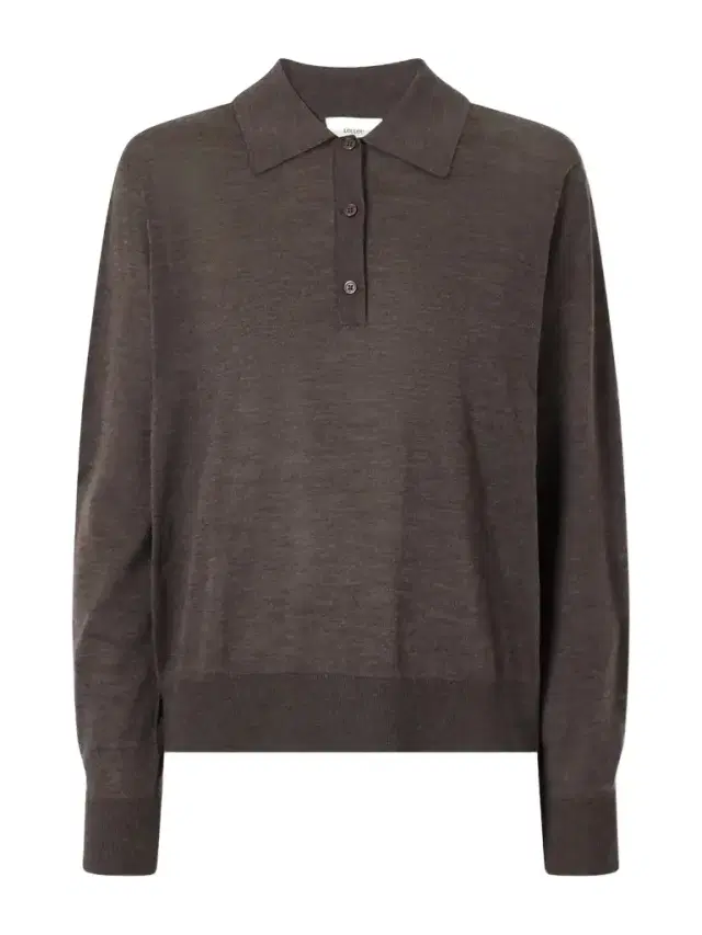 Miles Cashmere Polo Sweater
