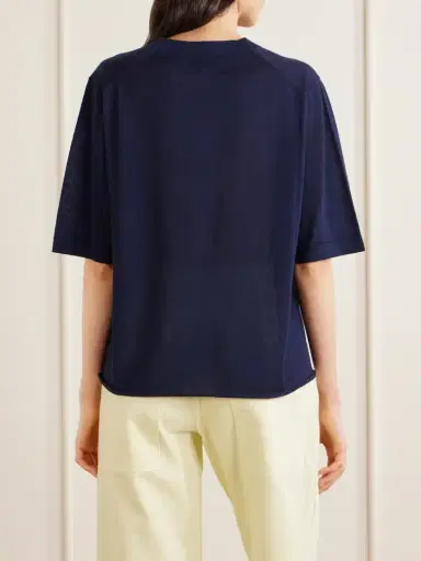 Loulou de Saison Mélange Cashmere T-shirt | Thumbnail 4