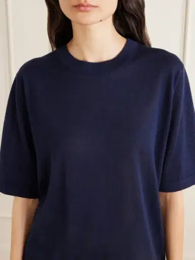 Loulou de Saison Mélange Cashmere T-shirt | Thumbnail 5